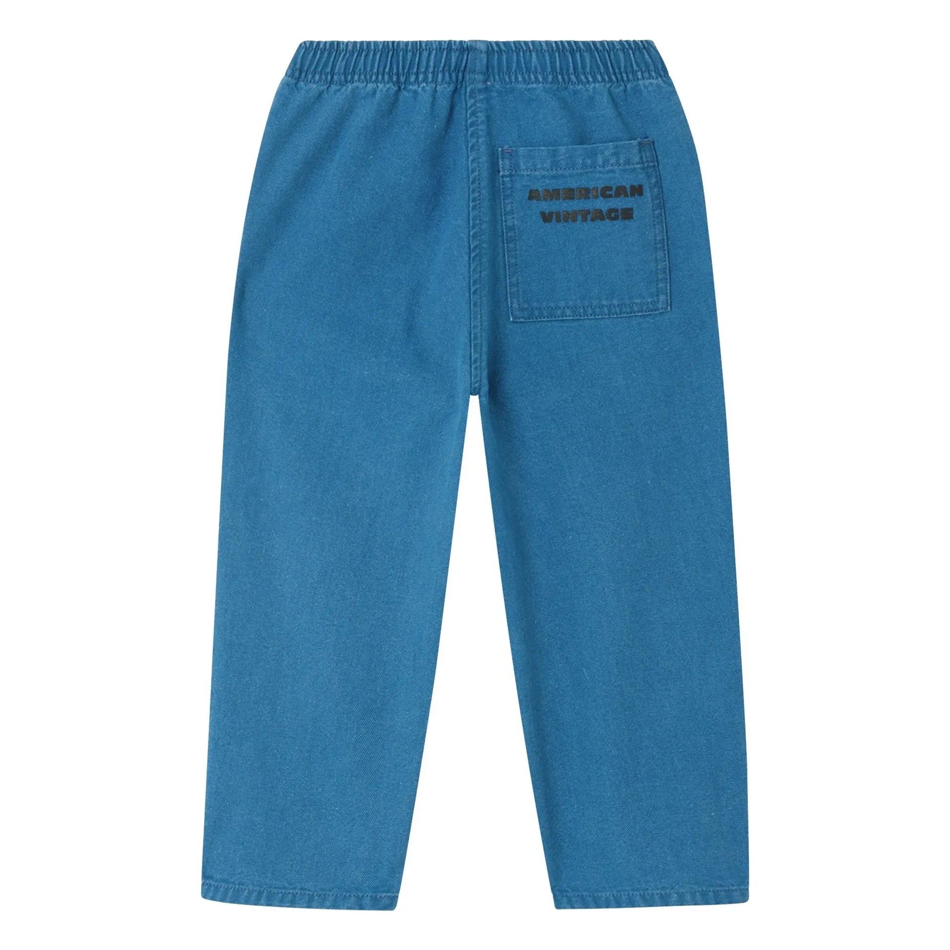 American Vintage - Comow Drawstring Workwear Pants | Blue