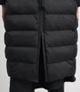 Black Quilted Carioca Puffer Coat