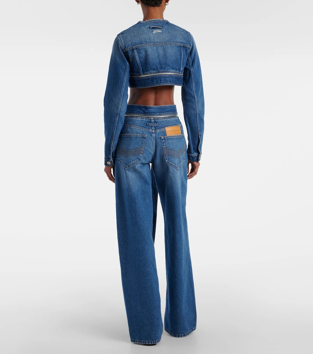Jean Paul Gaultier - Cropped denim jacket