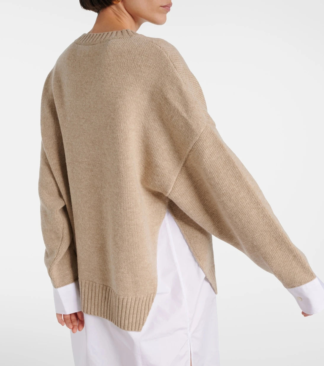 Stella McCartney - Layered virgin wool sweater