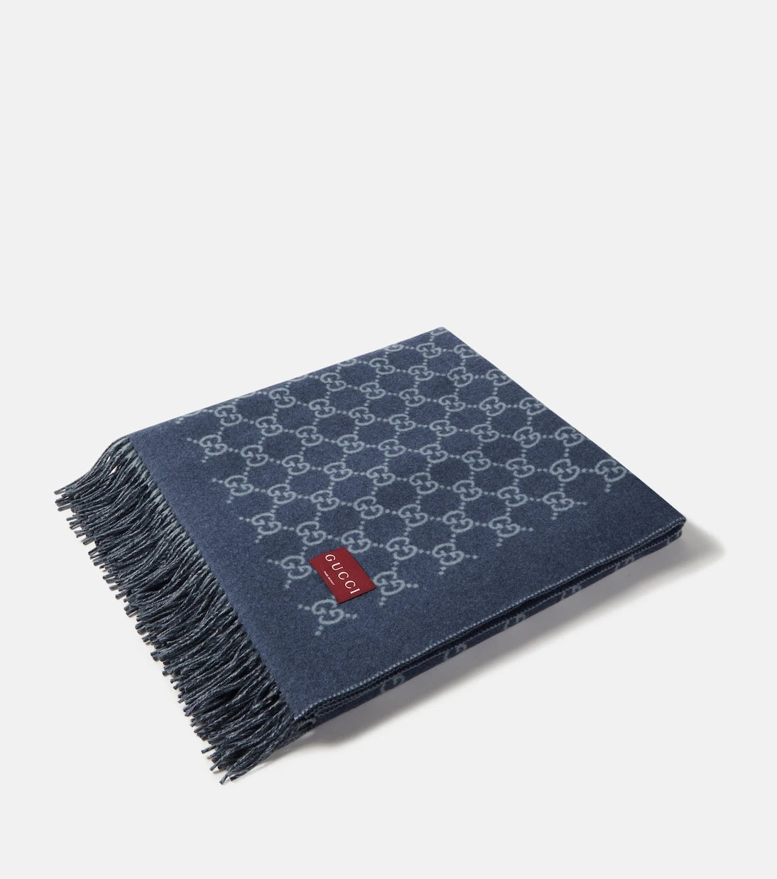 Gucci - GG wool and cashmere blanket