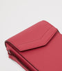 Pink Leather Envelope Phone Case