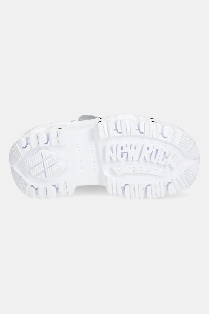 New Rock NAPA BLANCA + IMPERFECT TANK BLANCO TORNILLOS Deri Sneakers