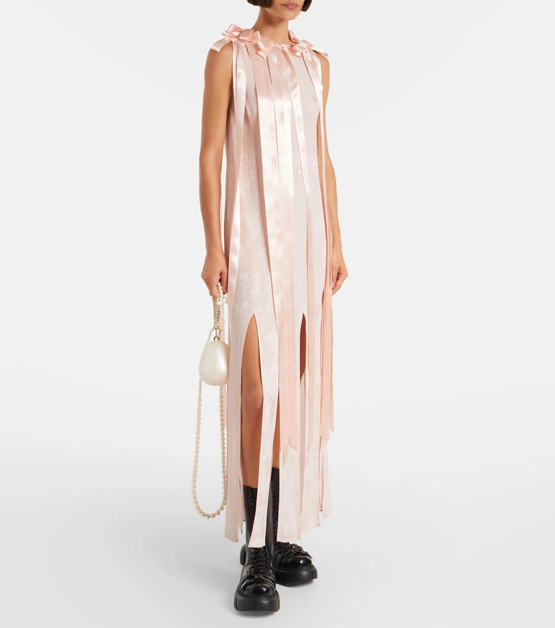 Simone Rocha - Platform leather combat boots