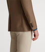 Dunhill Brown Cashmere-Mohair-Silk Cavendish Blazer
