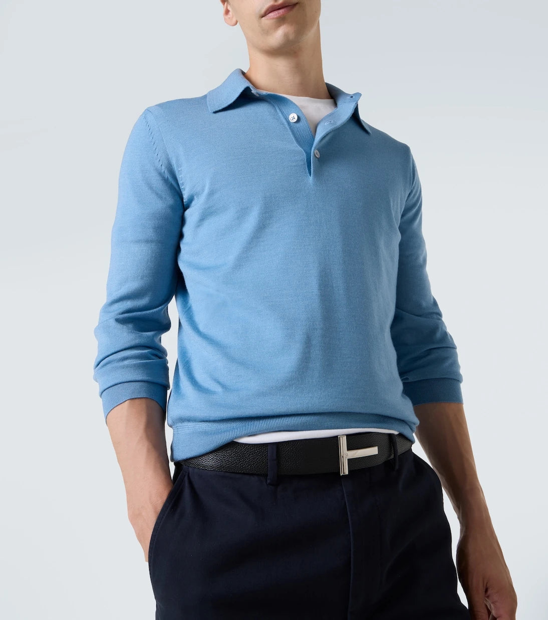 Tom Ford - Cashmere and silk polo shirt