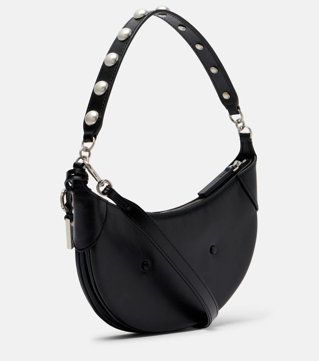 Polo Ralph Lauren - Polo ID Mini studded leather shoulder bag