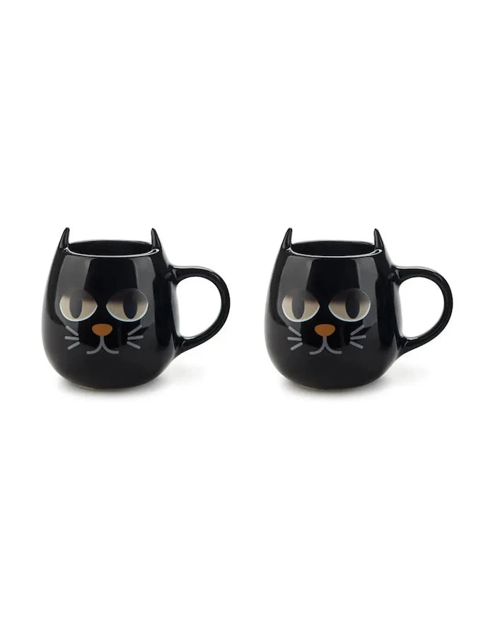 Balvi Wake Cat Kase Seti 8,5 x 10,3 x 7,5 cm (2 Parça)