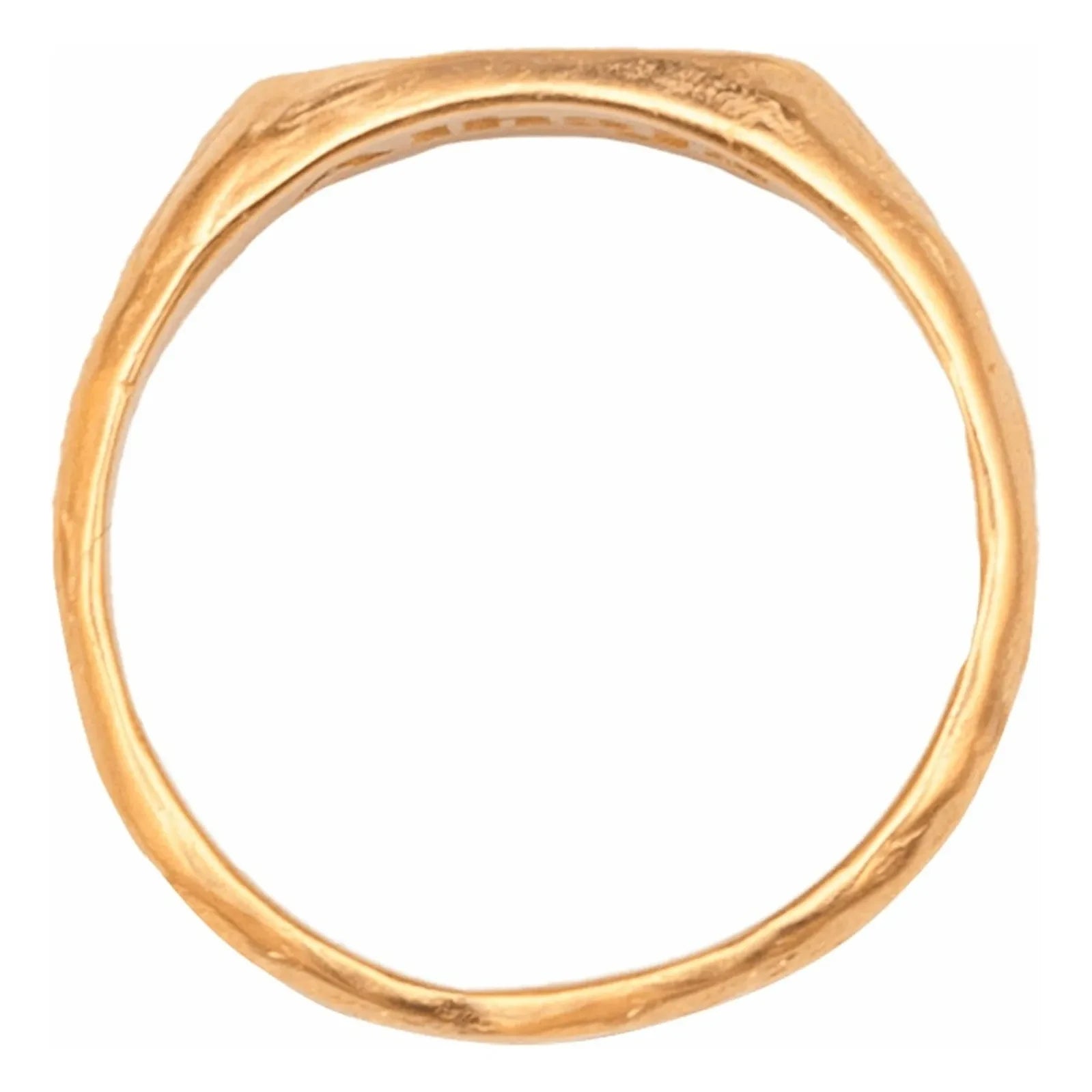 Alhaja - Bonita signet ring | Gold
