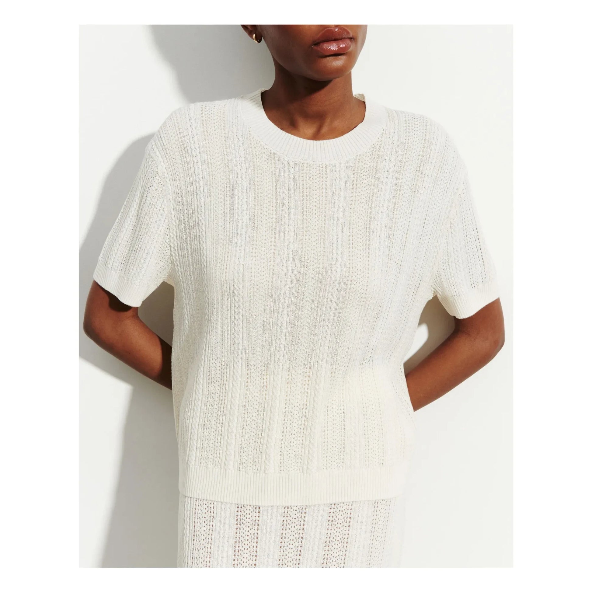 Bompard - Pointelle Cashmere and Silk Sweater | Natural