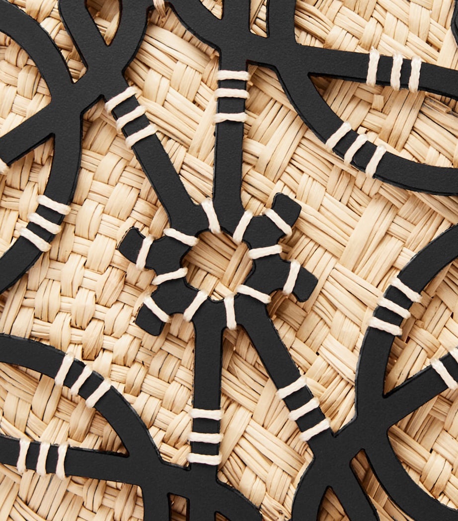 LOEWE Beige x Paula’s Ibiza Small Woven Anagram Basket Bag