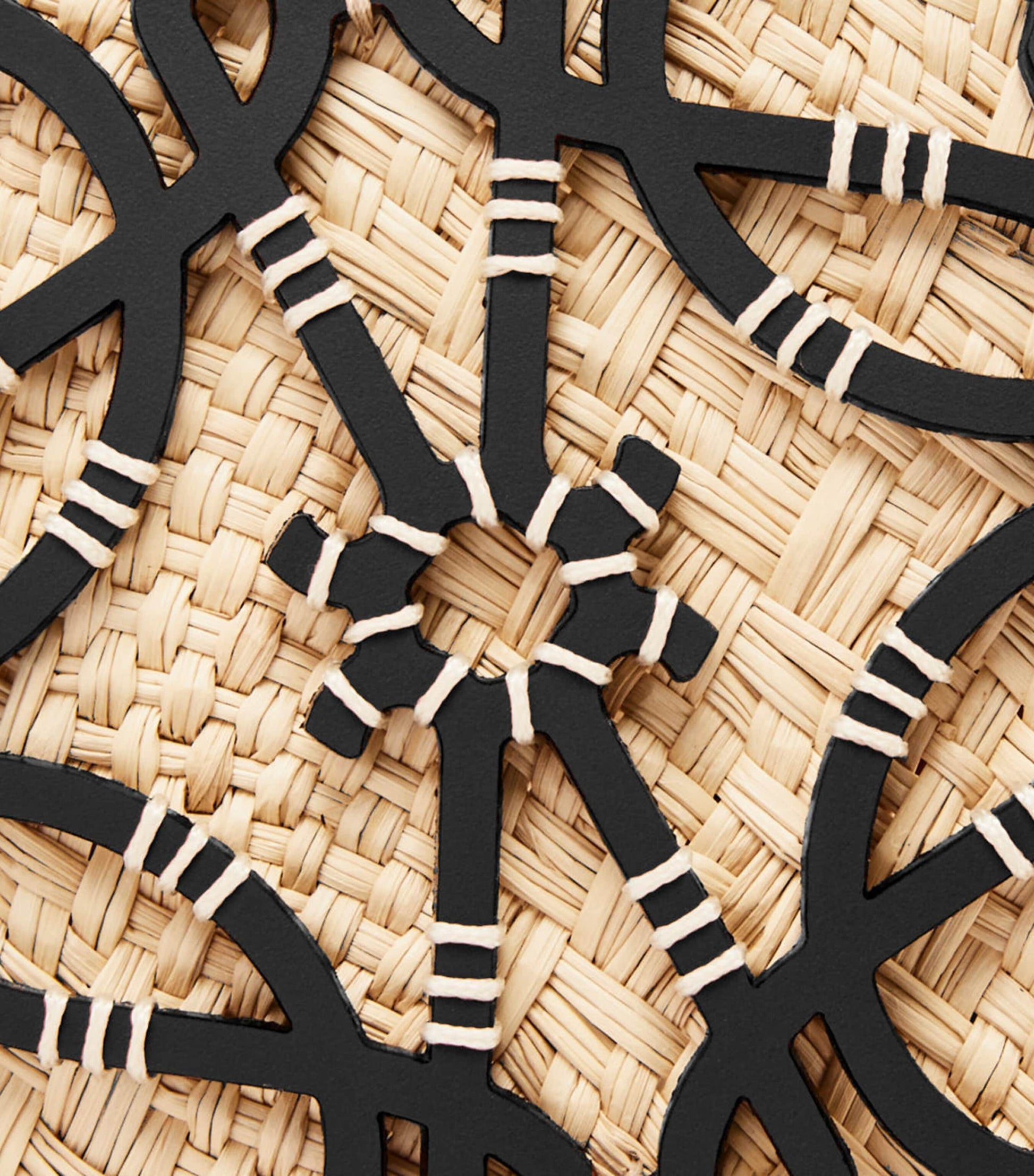 LOEWE Beige x Paula’s Ibiza Small Woven Anagram Basket Bag