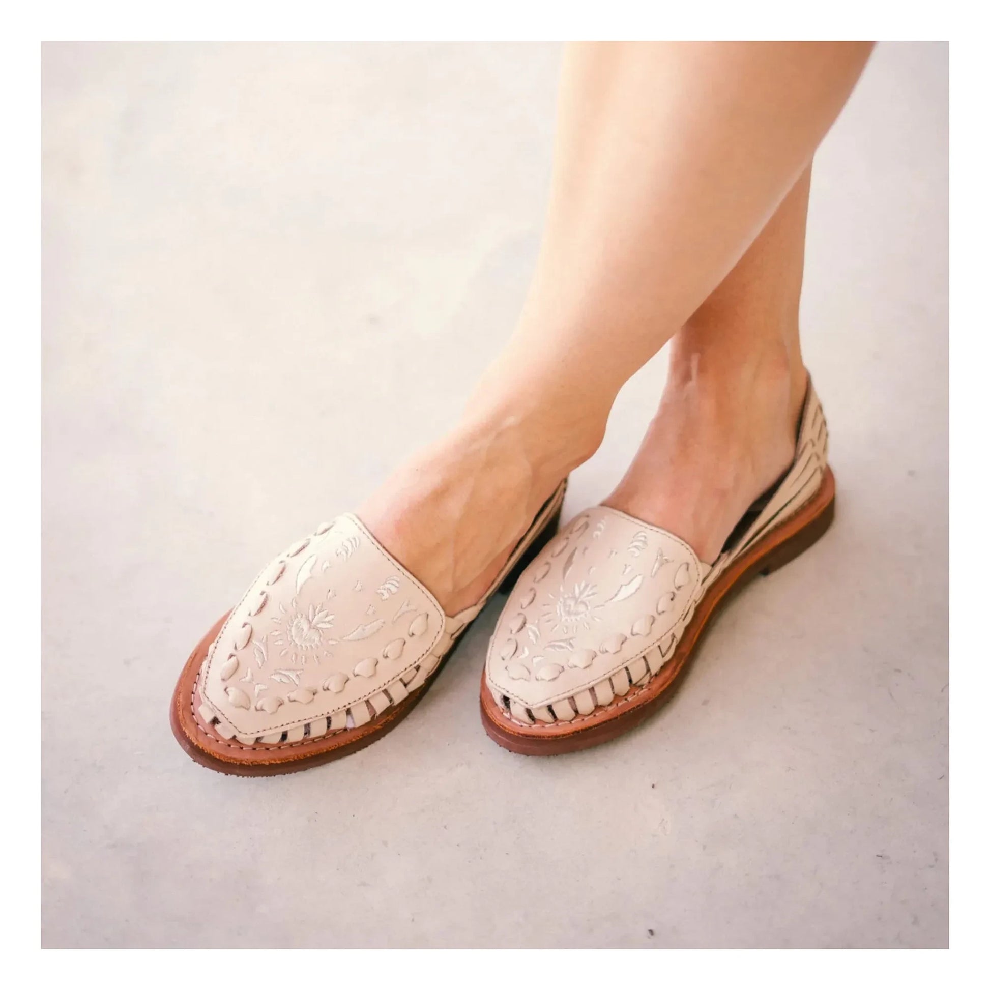 Mapache - Nora sandals | Oatmeal