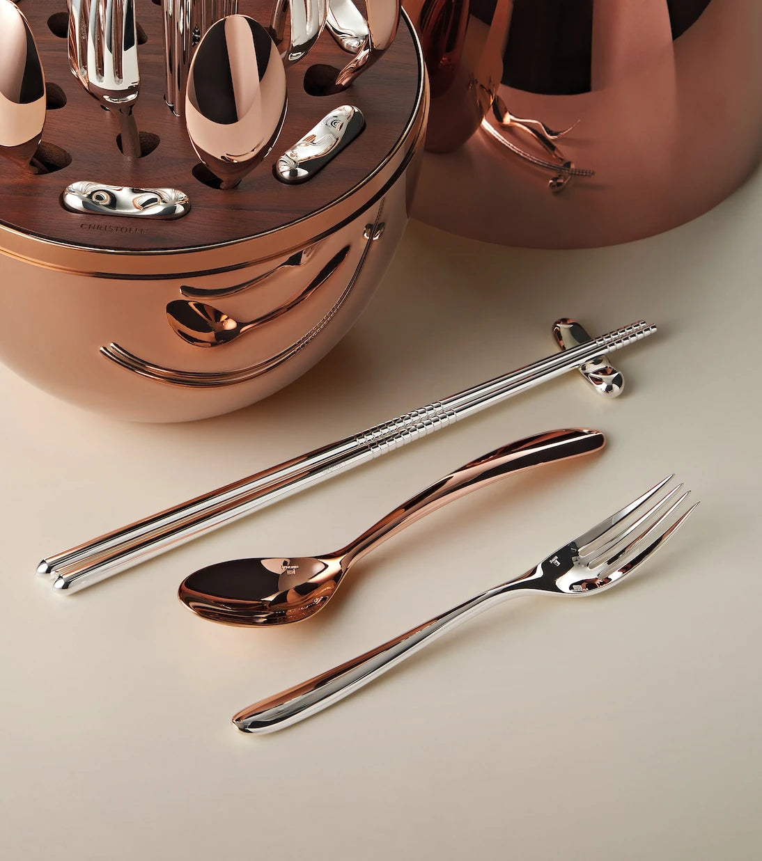 Christofle - Mood Asia Precious 24-piece cutlery set