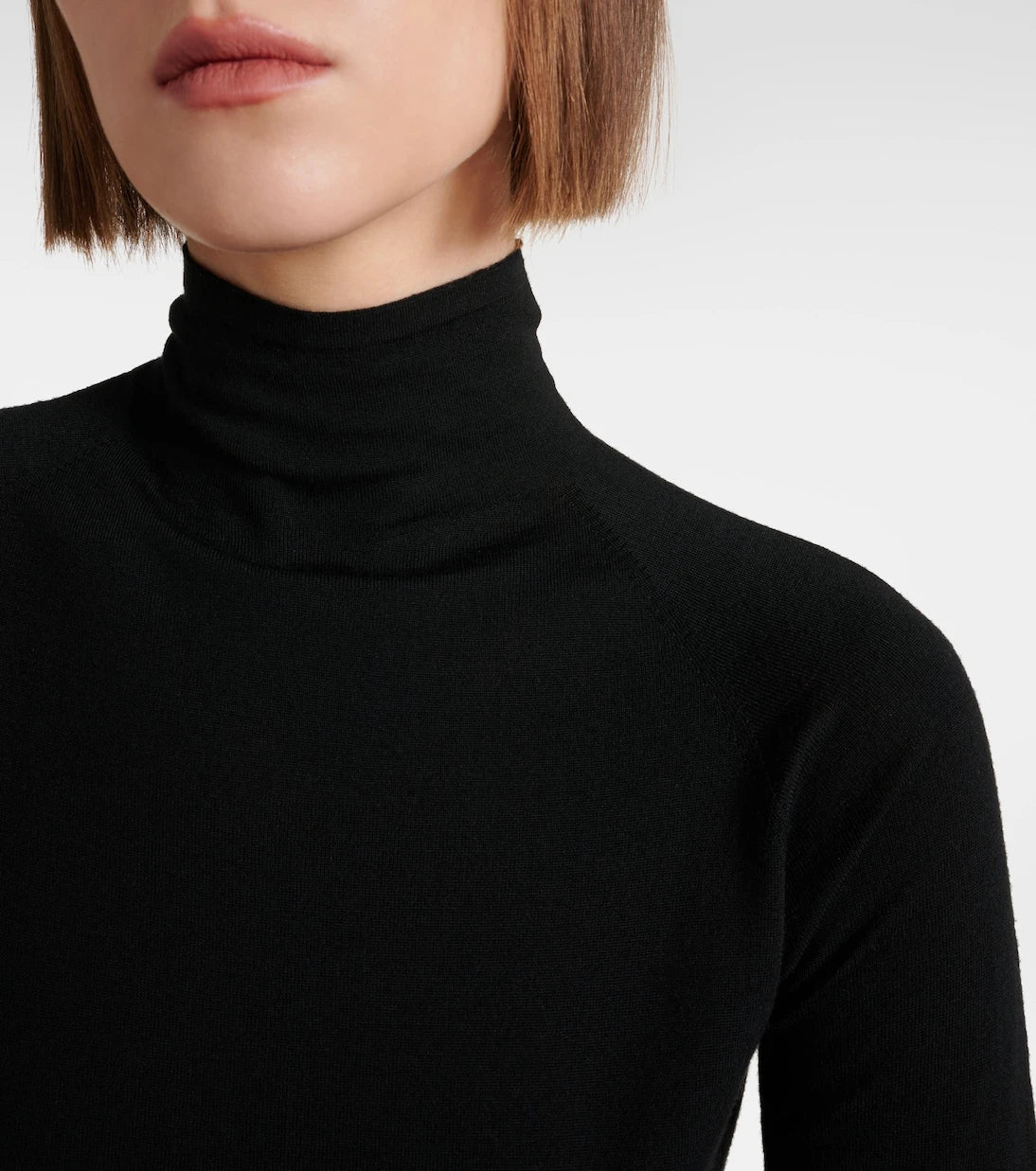 The Row - Honna wool turtleneck top