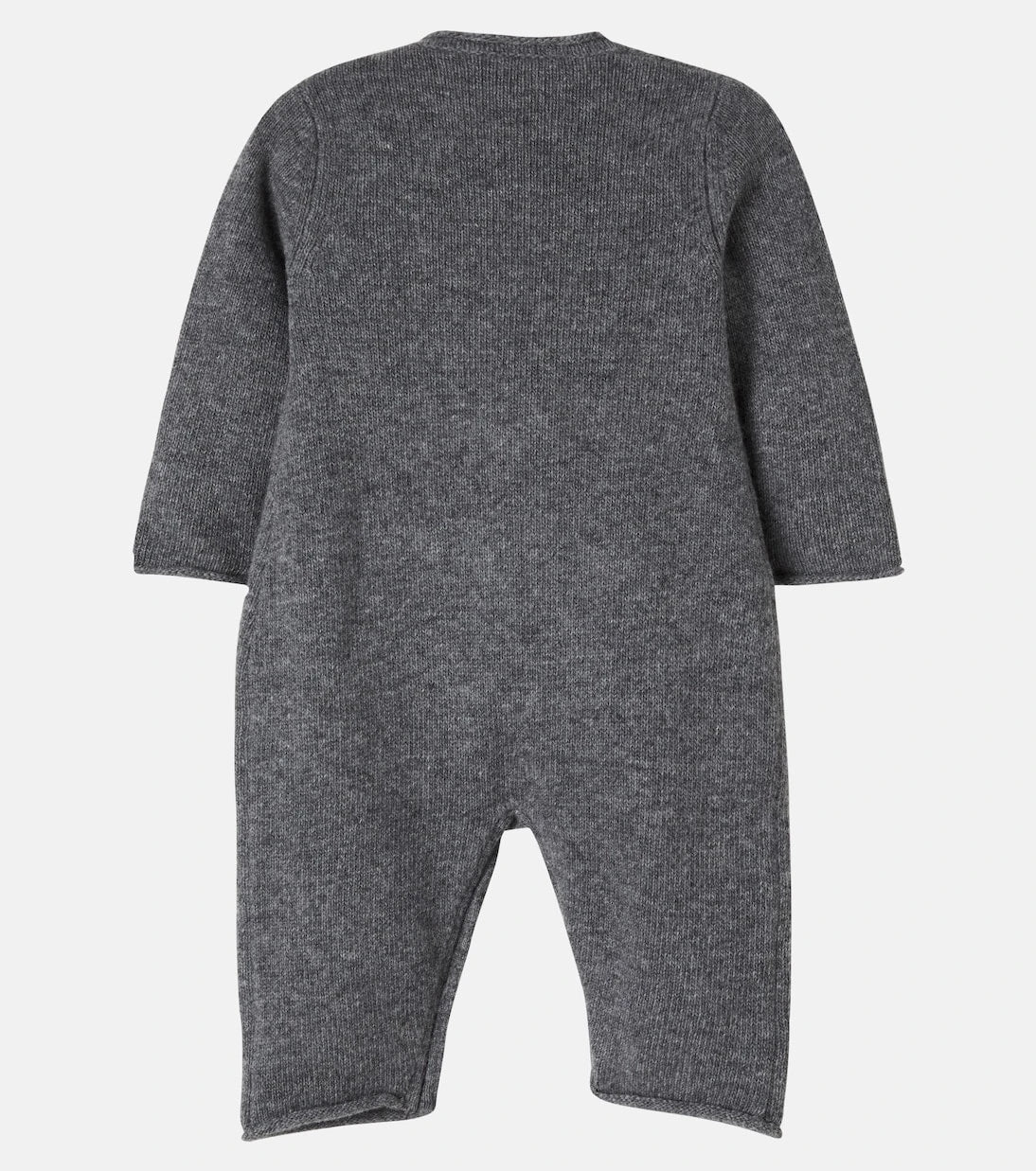 Il Gufo - Baby embroidered virgin wool onesie