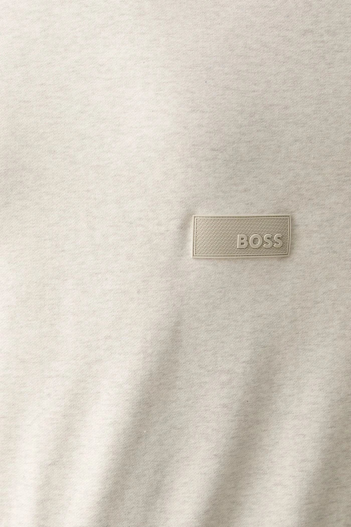 BOSS Green Erkek Pamuklu Sweatshirt SW_Crewneck