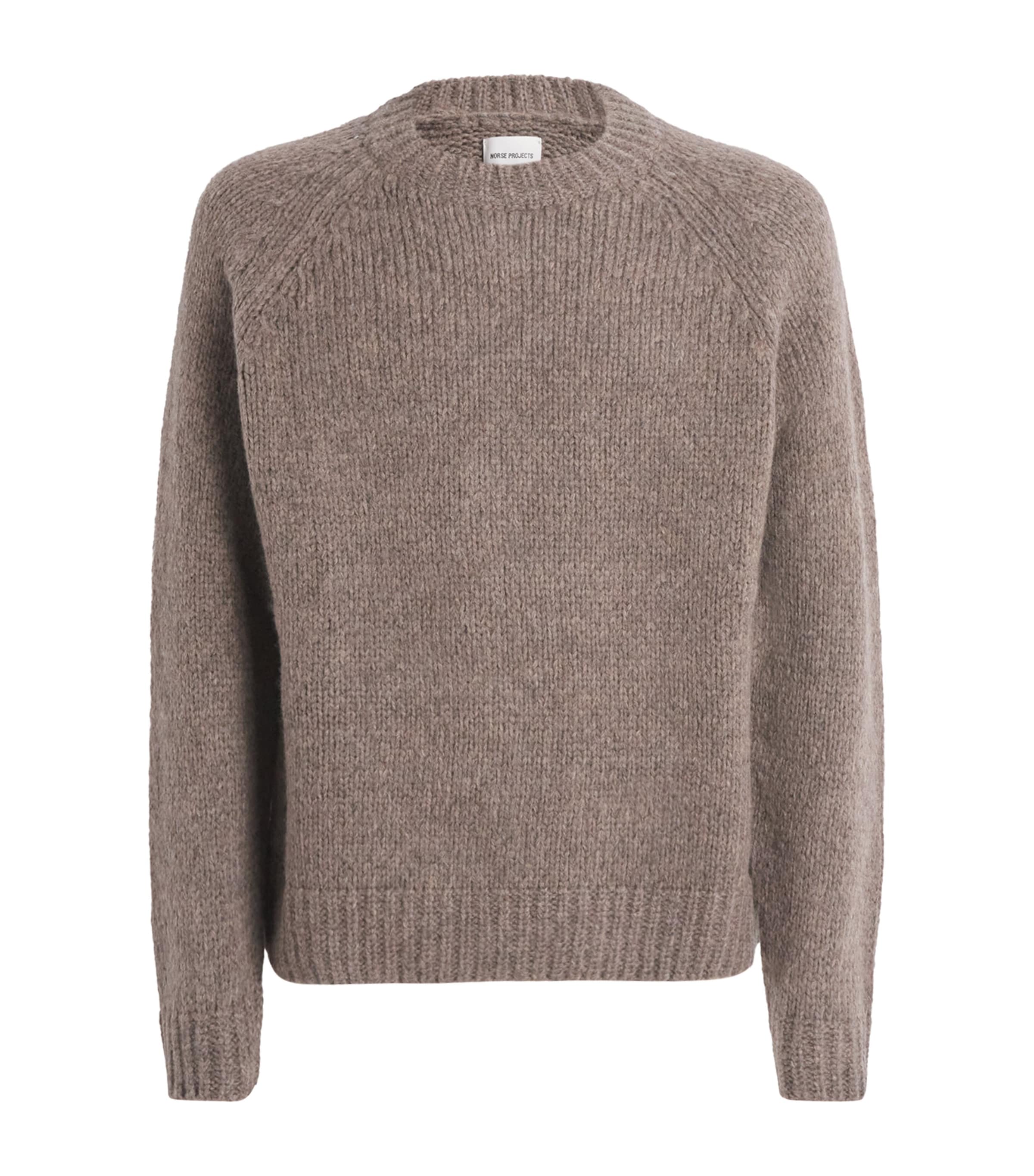 Norse Projects Beige Wool-Blend Birger Sweater