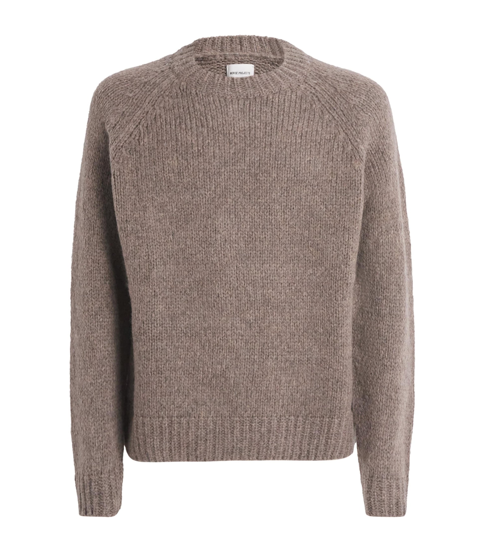 Norse Projects Beige Wool-Blend Birger Sweater