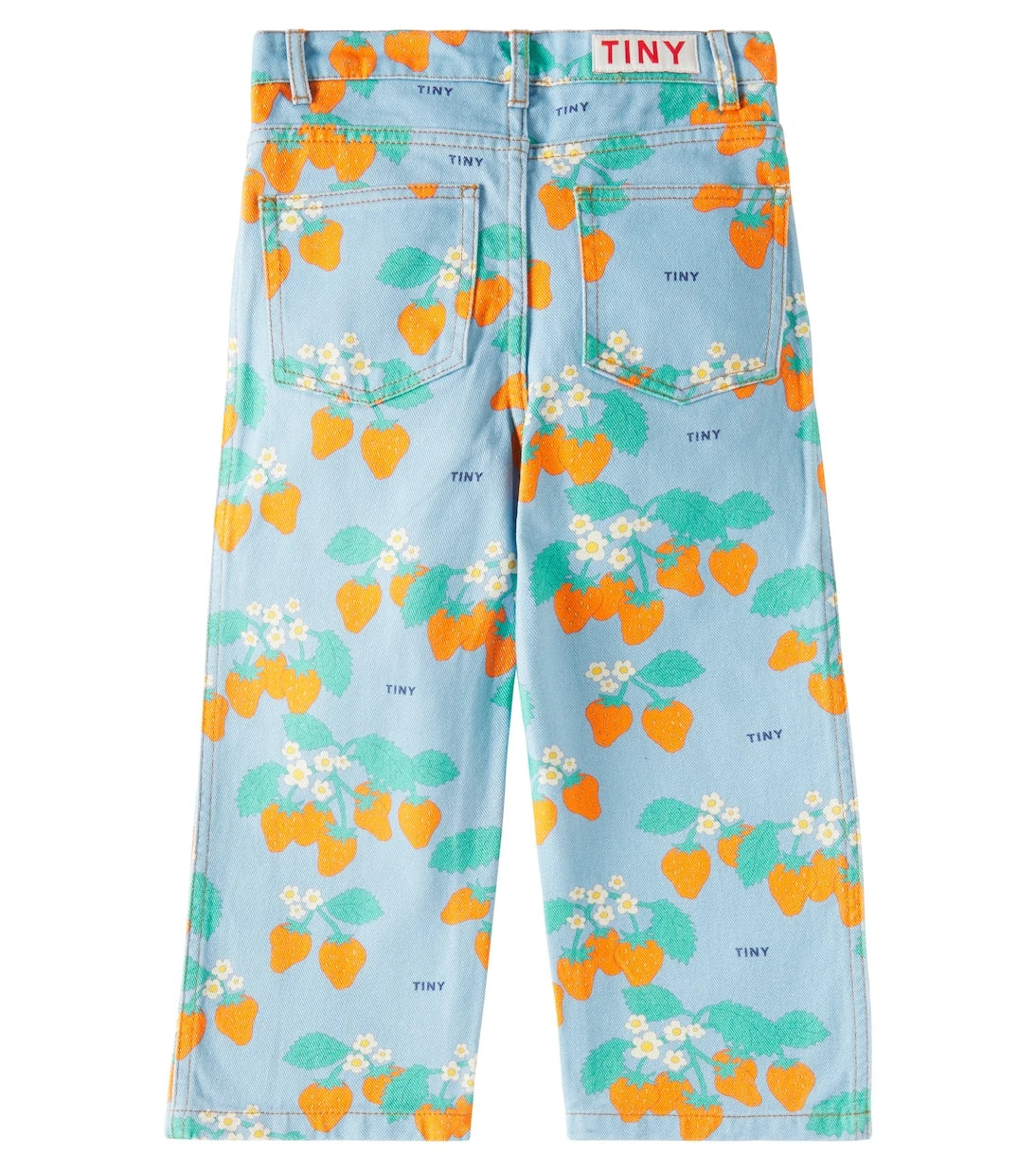 Tinycottons - Strawberries straight jeans