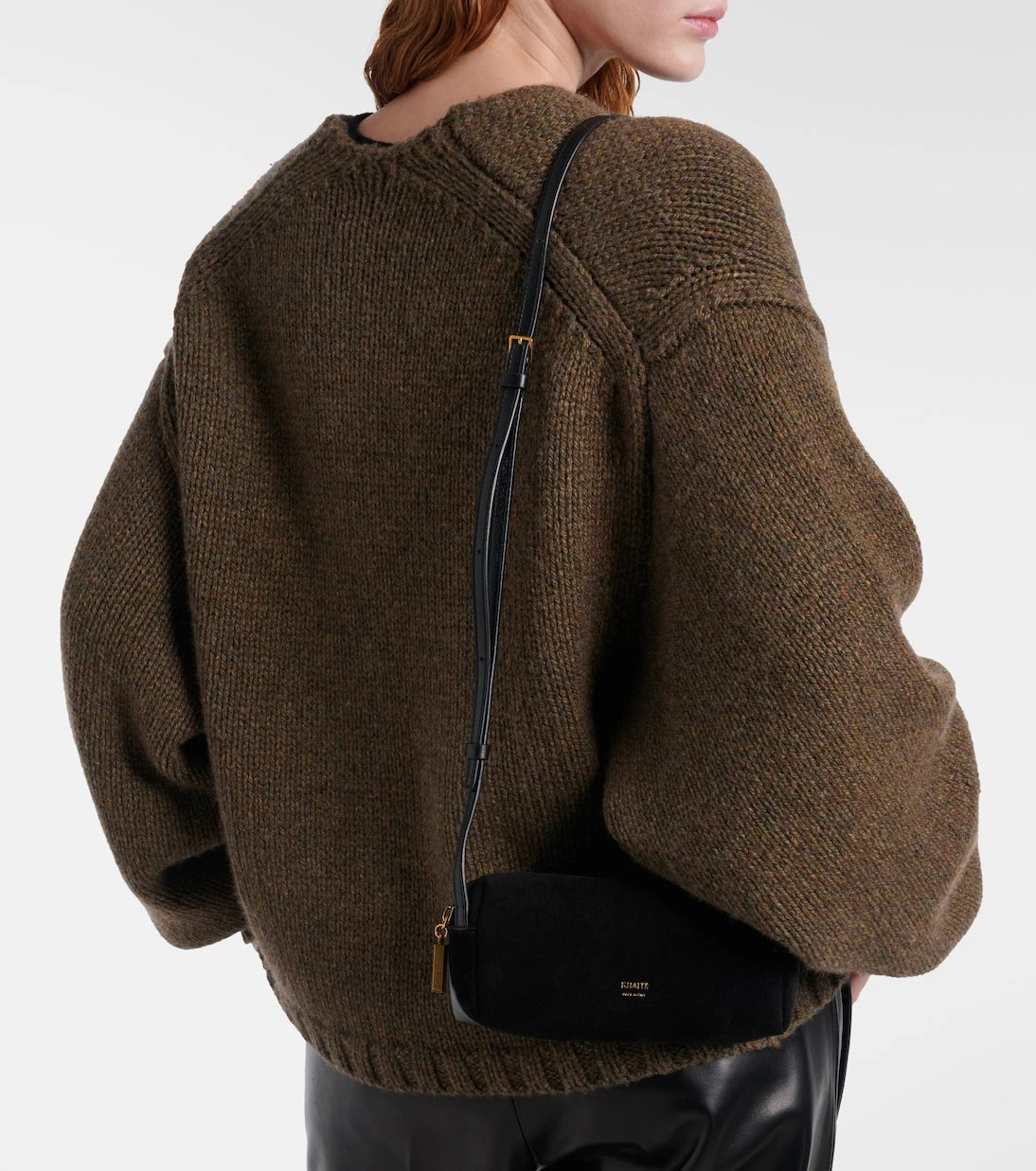 Khaite - Kye Mini suede crossbody bag