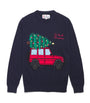 Mc2 Saint Barth Kids Wool-Blend Christmas Sweater (4-16 Years)