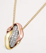 Cartier Gold and Diamond Trinity Necklace