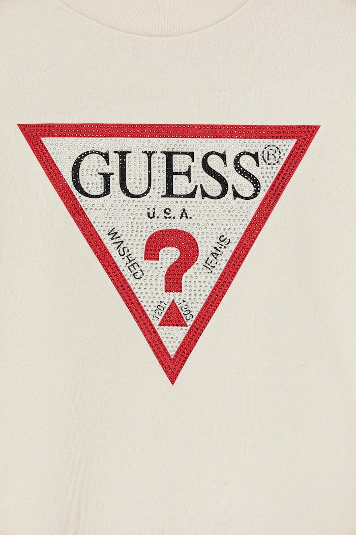 Детска памучна рокля Guess