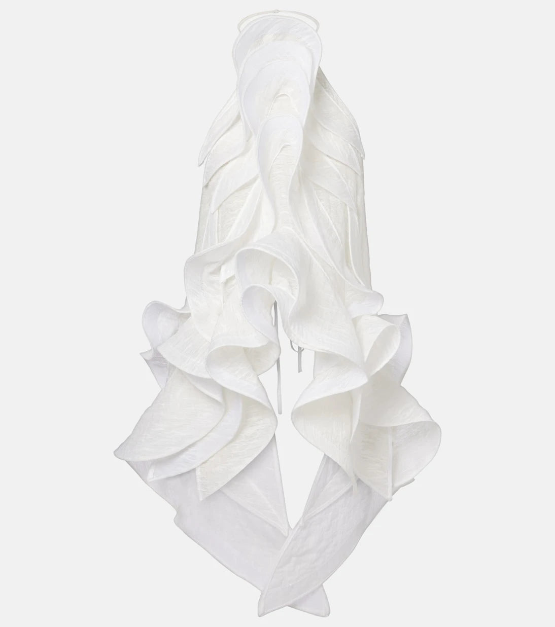 Maticevski - Étoile Wave ruffled top