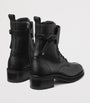 Jimmy Choo Black Rosabel 55 Biker Boots