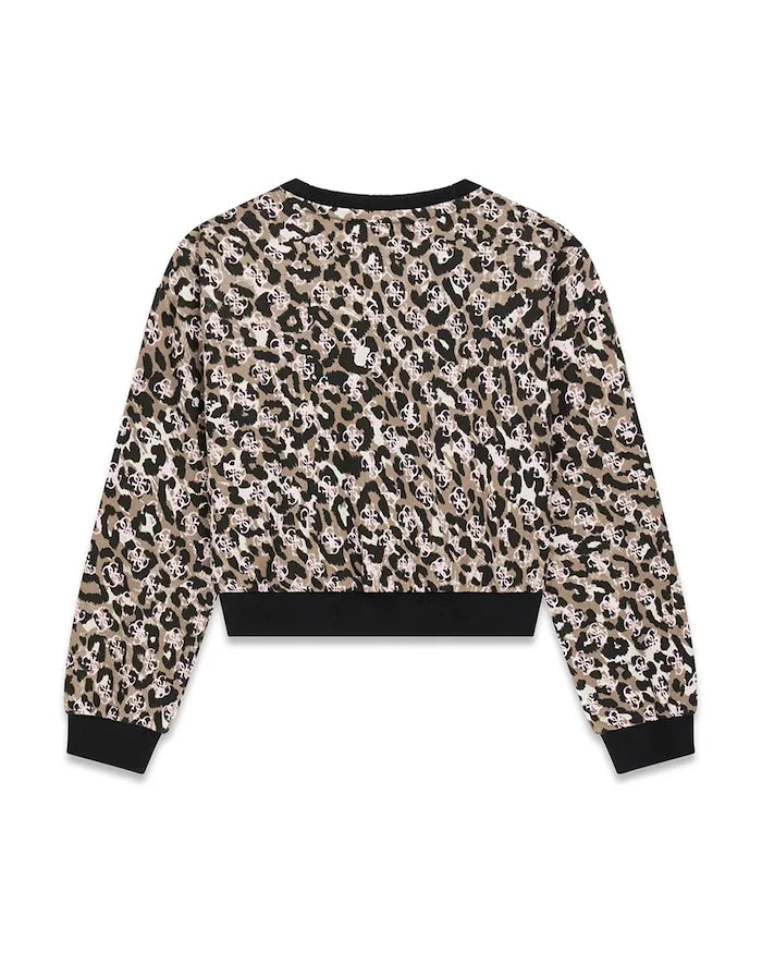 Guess Çocuk Pamuklu Sweatshirt