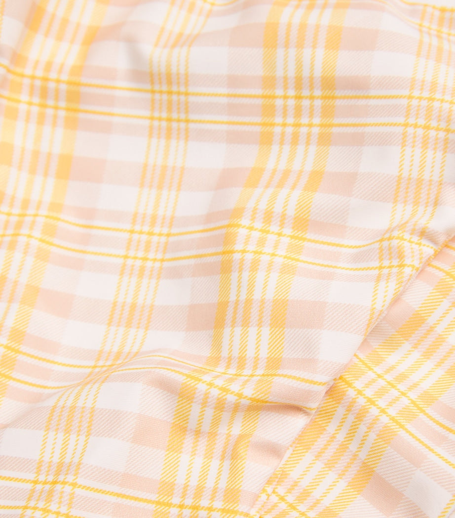 Faithfull the Brand Multi Check Side-Tie Bikini Bottoms