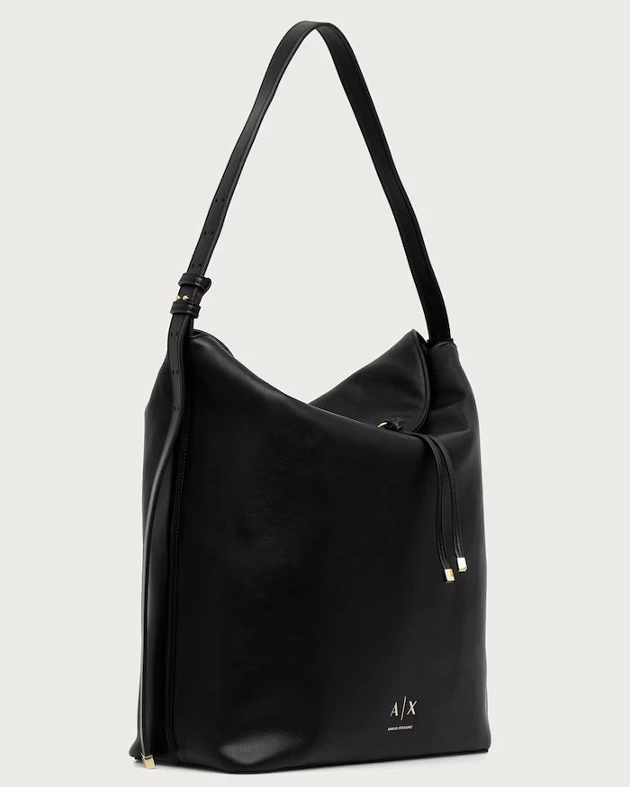 Armani Exchange kadın suni deri hobo çanta