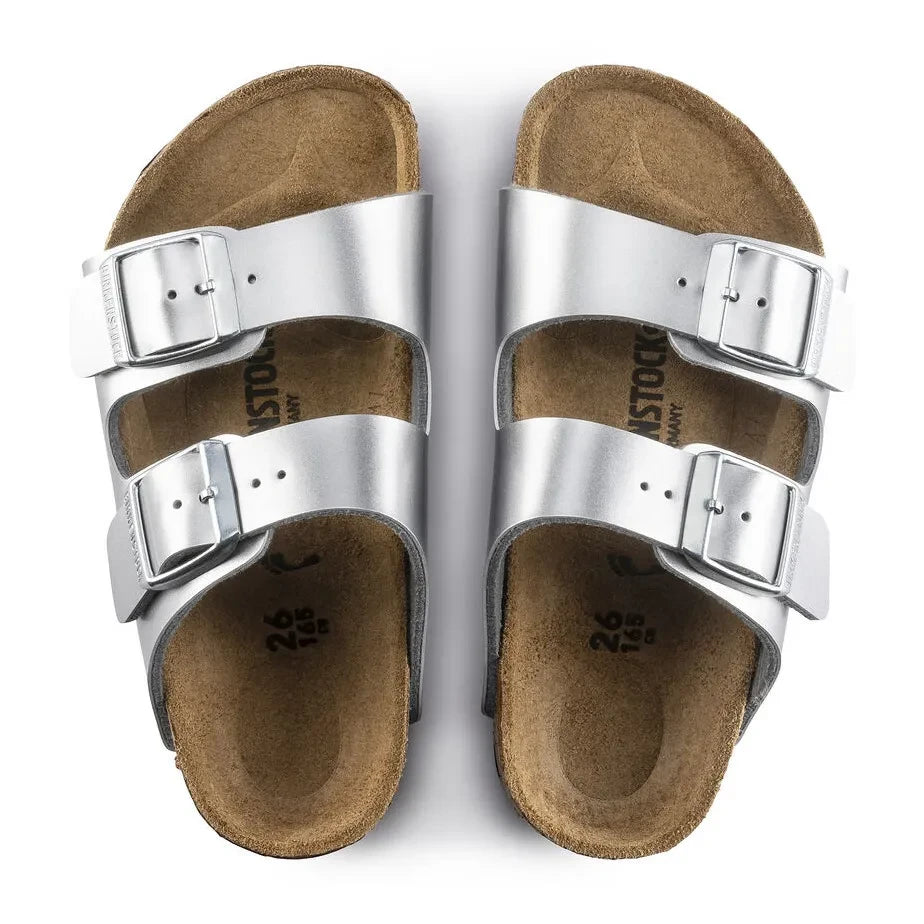 BIRKENSTOCK - Arizona Sandals  | Silver