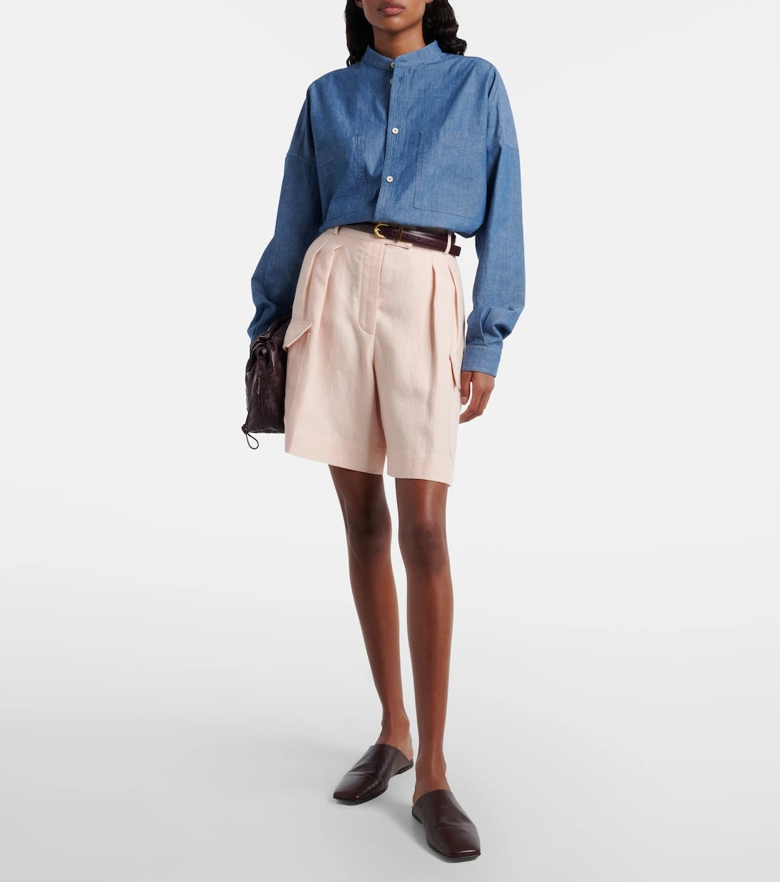 Loro Piana - Gyles cotton chambray shirt