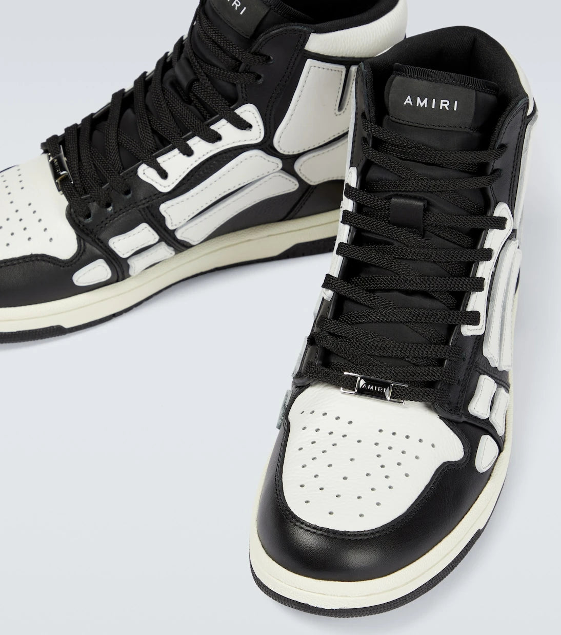 Amiri - Skeleton high-top leather sneakers