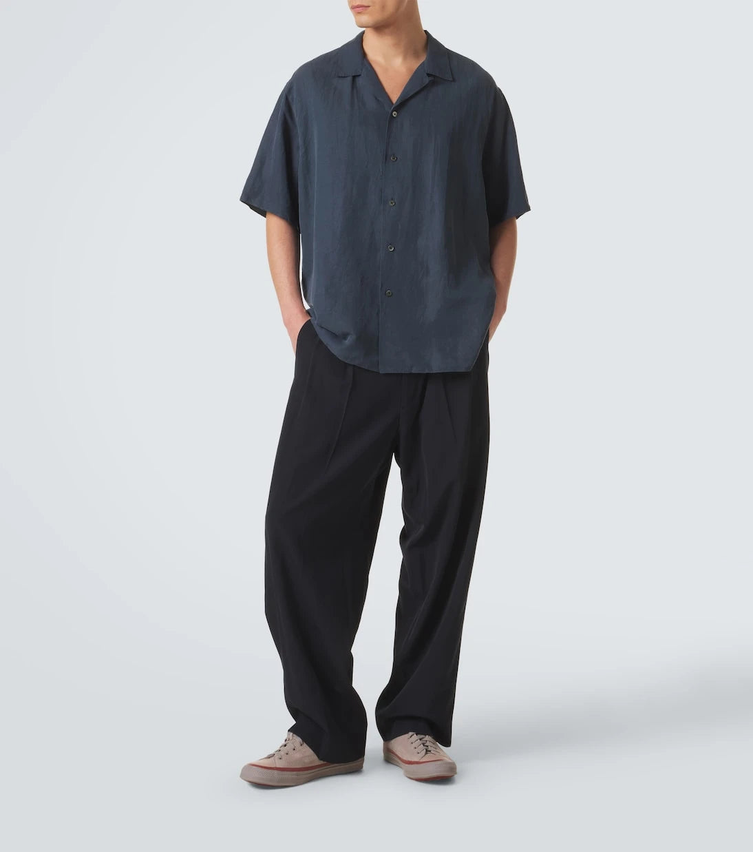 A.Presse - Vintage silk and linen shirt