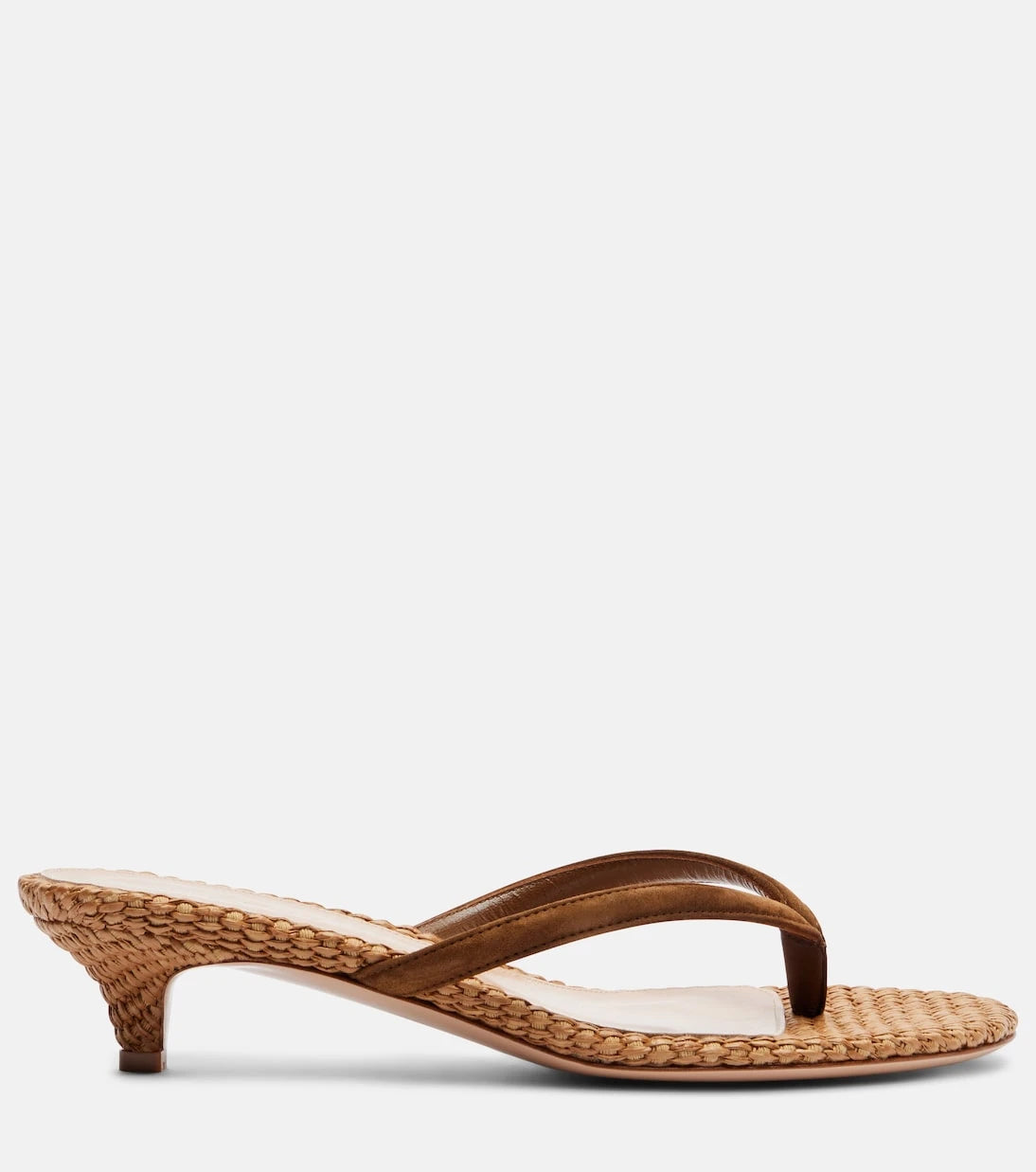Gianvito Rossi - Calypso 35 leather thong sandals