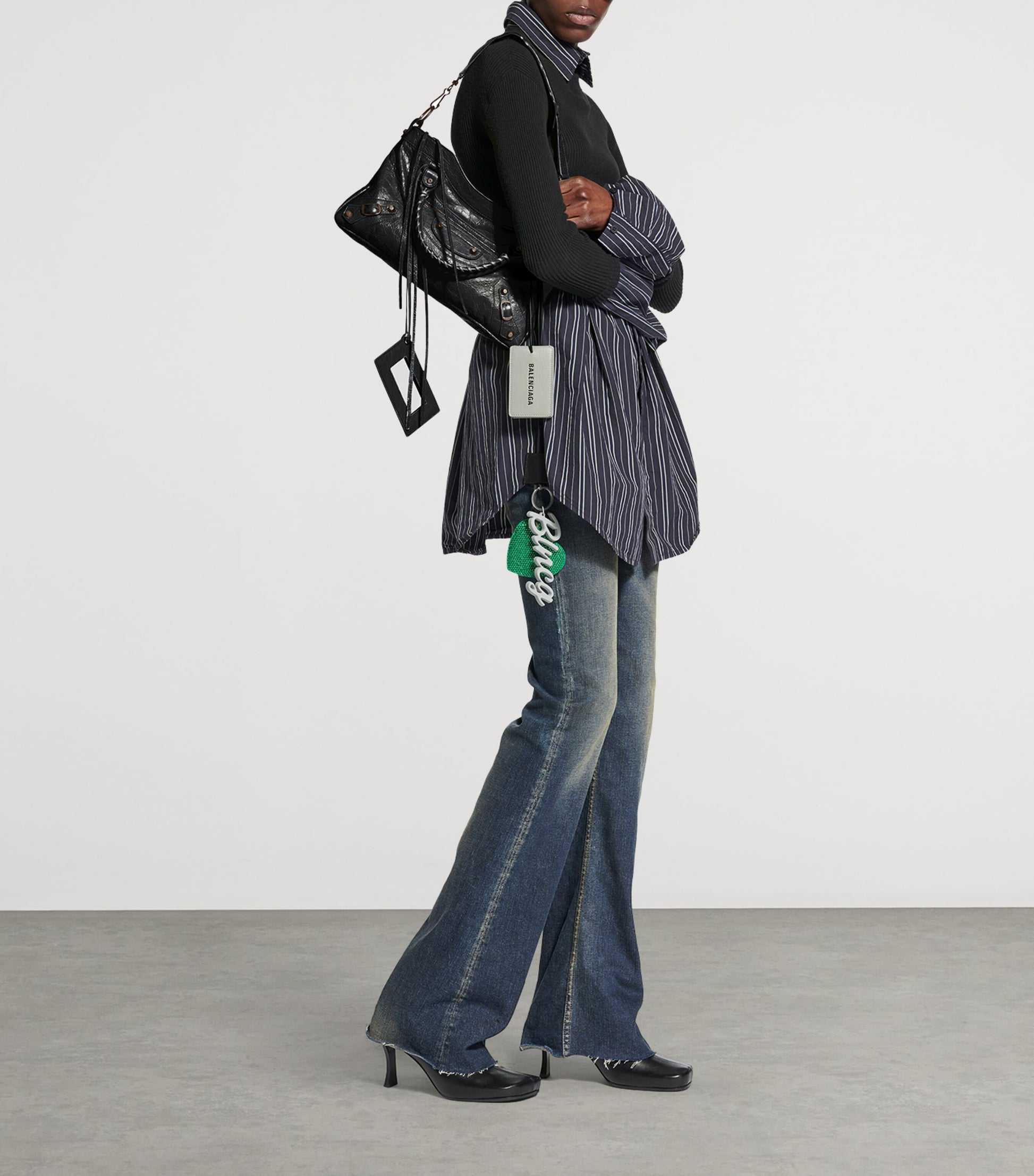 Balenciaga Black Le City First Top-Handle Bag