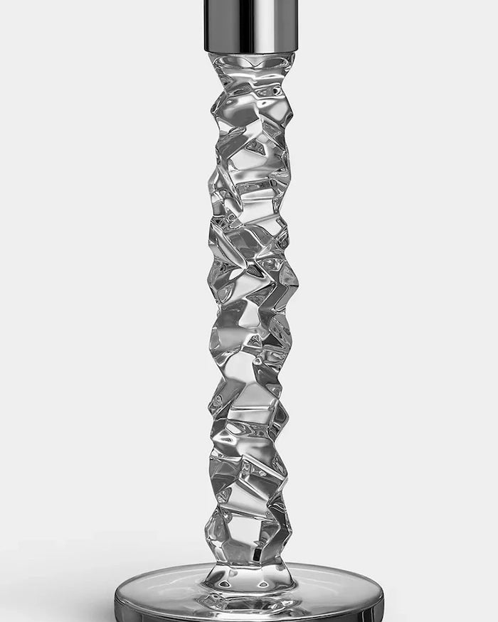 Декоративен свещник Orrefors Carat 24,2 cm (2 броя)