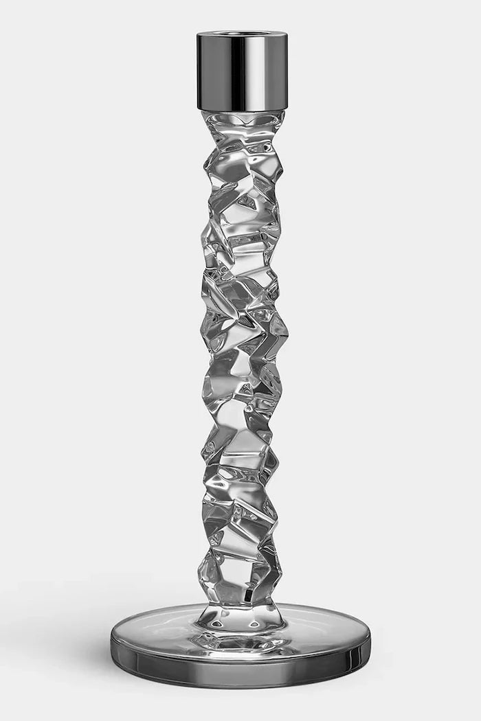 Декоративен свещник Orrefors Carat 24,2 cm (2 броя)
