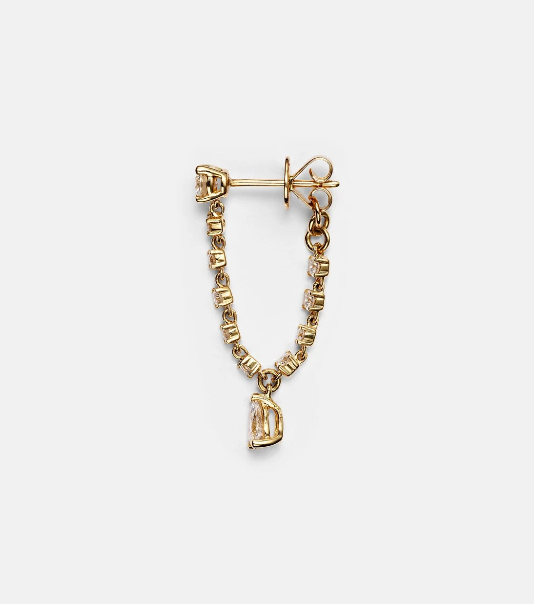Anita Ko - Olivia 18kt gold single earring with diamonds