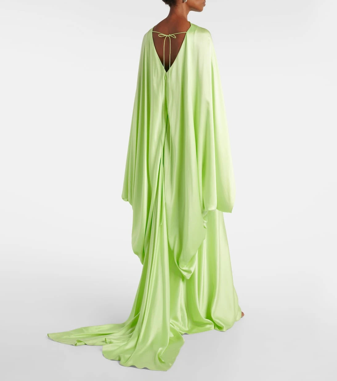 Roksanda - Caped satin gown