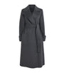 Joseph Grey Double-Faced Wool-Cashmere Costa Coat