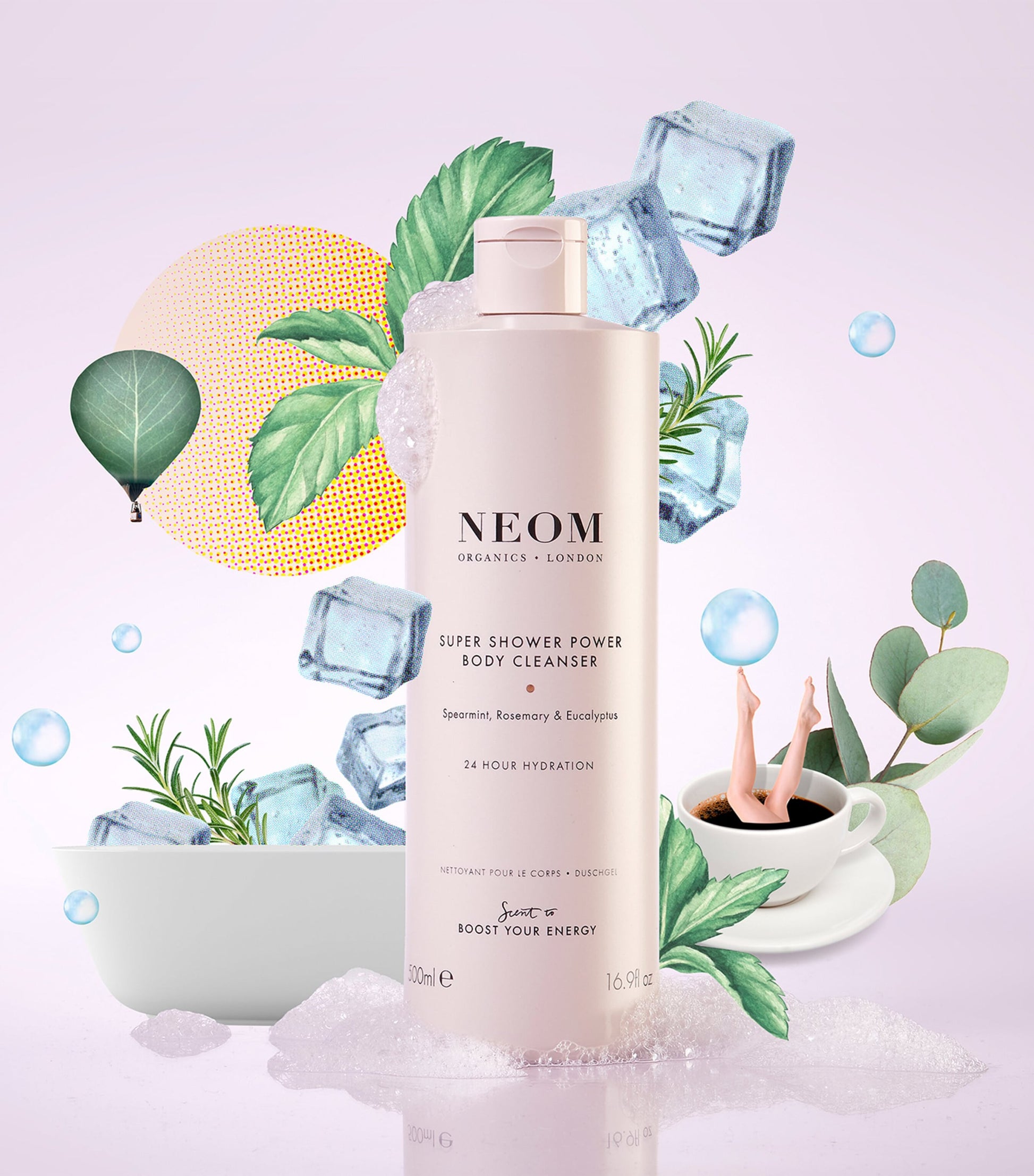 Super Shower Power Body Cleanser (500ml)