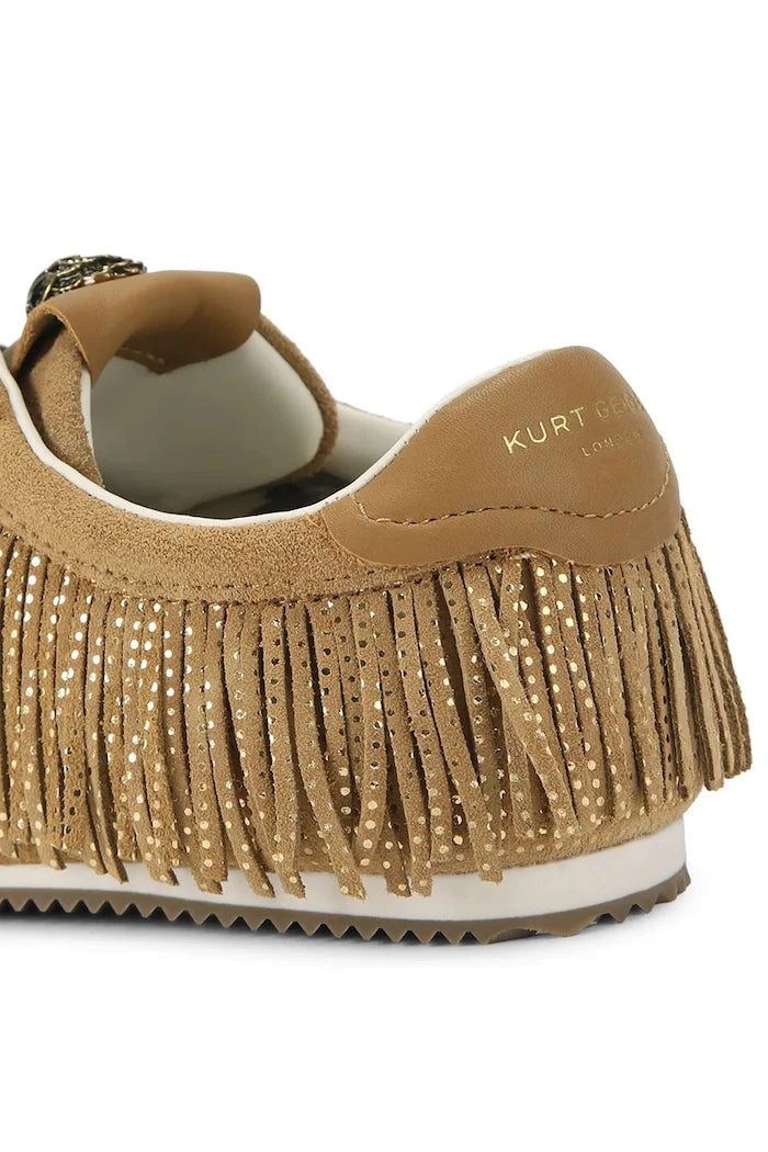 Kurt Geiger London Islington Fringe Sneaker Kadın Deri Sneakers