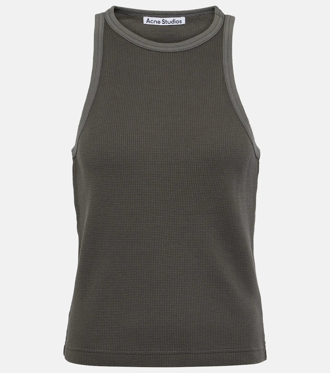 Acne Studios - Waffle-knit cotton tank top