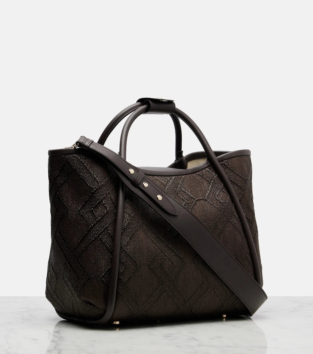 Max Mara - Leather tote bag