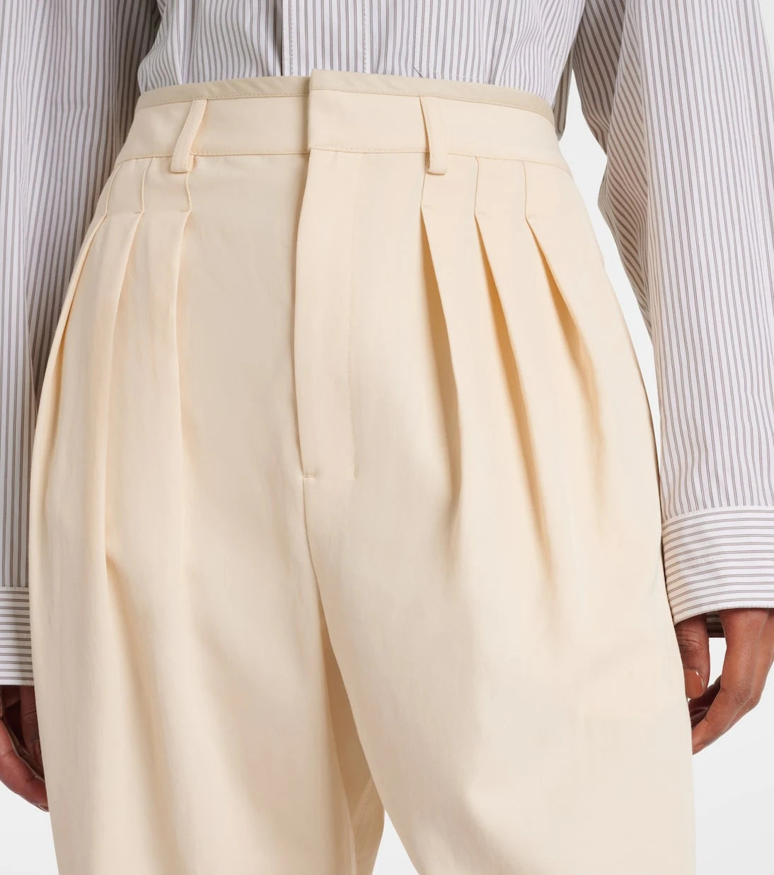 Lemaire - Wool-blend gabardine tapered pants