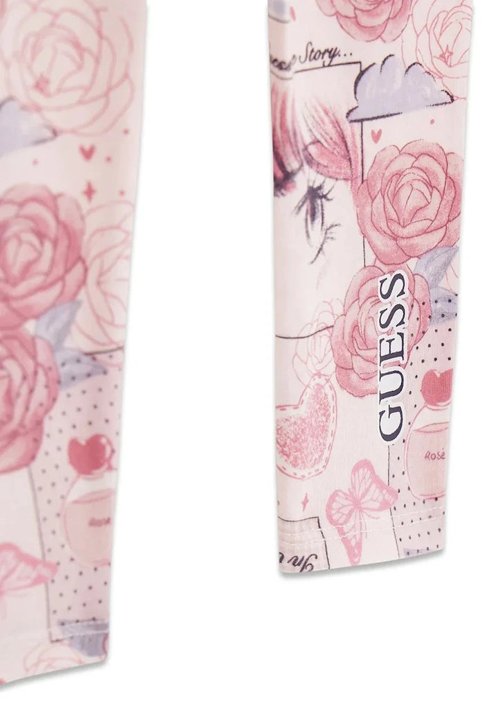 Guess pamuklu çocuk taytı